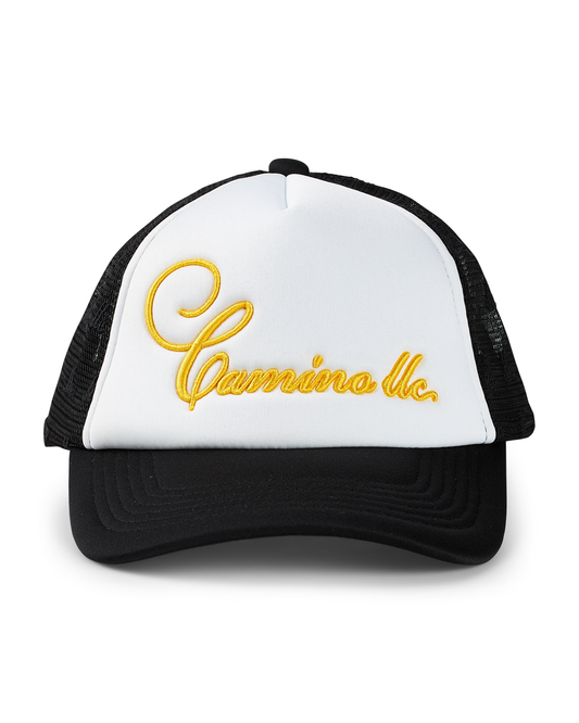 Script Logo Mesh Trucker Cap